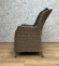 Кресло серии BAVARIA (Бавария) бежево-коричневое из искусственного ротанга