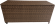 Сундук CHAROME (Харома) коричневый размером 137х54х64 из искусственного ротанга