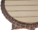 Стол серии РАВЕННА детский D60 коричневый из искусственного ротанга