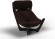 Кресло для отдыха MERY (Мэри) мебельная ткань коричневого и молочного цвета