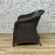 Кресло MAGDA (Магда) коричневое из искусственного ротанга