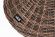 Столик журнальный ЛЕВАНТЕ D60 коричневый из искусственного ротанга