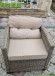 Комплект мебели ДЖУМИ бежево-серый на 7 персон с местом для хранения подушек